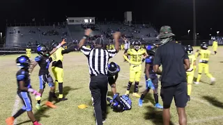 🔥 FYFL 11U 2nd Round Playoffs 🔥 Royal Palm Beach Wildcats Vs Lauderdale Lakes ABG (RPB Win 20-14)