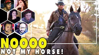 Gamers Reactions To Seeing What Happens To Arthur Horse In Red Dead Redemption 2 | Mixed Reactions