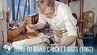 How to Make Cricket Bats: Old Traditions & Modern Methods (1962) | British Pathé