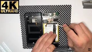 Huawei  P Smart FiG-LX1 / FiG-L31 - how to disassemble, screen replacement / разборка, замена экрана