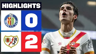 Highlights Getafe CF vs Rayo Vallecano (0-2)