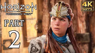 HORIZON II Forbidden West Walkthrough PART 2 (PS5) Gameplay No Commentary @ 4K 60ᶠᵖˢ ✔