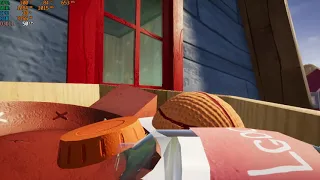 Hello neighbor act 1 Easiest and fastest trick