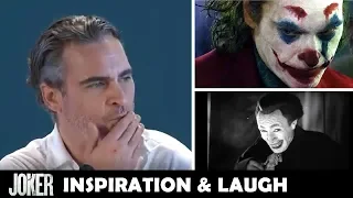 Joaquin Phoenix Talks About Joker Movie Inspiration & Laugh