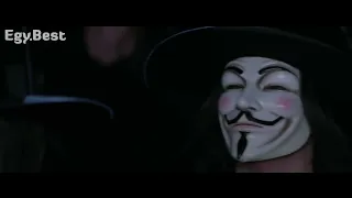 V For Vendetta final scene and fireworks