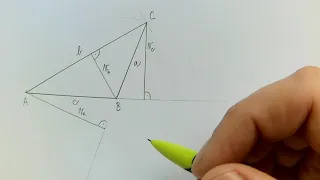 M6 - výšky v tupoúhlém trojúhelníku