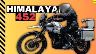 Itchy BOOTS rides the new Himalayan 452 | Everything you need to know!