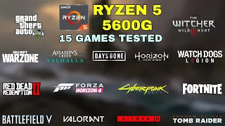 Ryzen 5 5600G (Vega 7) Gaming Test ! 2021