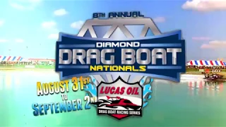 August 31st-Sept. 2nd, 2018: 8th Annual Drag Boat Nationals