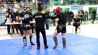 Championnat du Grand Est 2019 de KICK LIGHT - Thomas PAULIN vs Christophe KRUTTEN