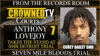 Anthony Lovejoy testifies about the Seven Mile Bloods "Hit List"