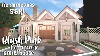 Minami Oroi Roblox Bloxburg Speedbuild No Gamepass Blush Pink Cottagecore Family House - 4/24/21