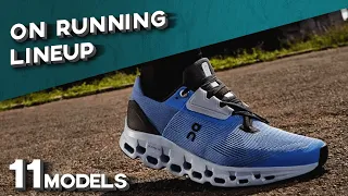 On Running Lineup 2022. 11 models Review and Comparison.