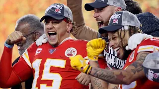 Patrick Mahomes on Winning AFC Championship, "Gotta do whatever it took to win games"