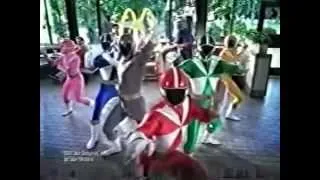 Power Rangers Lightspeed Rescue Mcdonalds Toy Commercial Happy Meal 2000