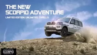 The New Limited Edition Scorpio Adventure