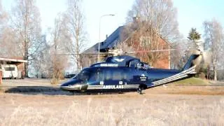 Sikorsky S76-A Ambulans/Medical Helicopter SE-JUS