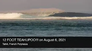 Chargers take on MASSIVE TEAHUPO'O, Tahiti surf on August 6 2021