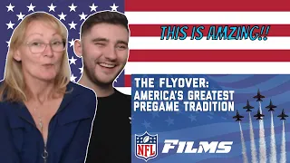 BRITISH MUM REACTS | The Flyover: America's Greatest Pregame Tradition