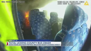 Report, body cam footage released from fatal I-70 charter bus crash