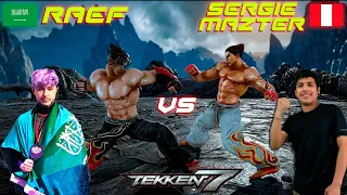 TEKKEN 7- STRONG JIN!🤯 Raef(Jin) vs Sergie Mazter(Kaz) FT7
