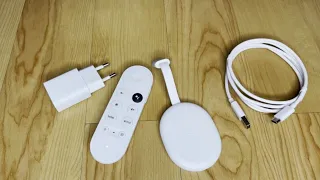 Chromecast mit Google TV (HD) Schnee unboxing