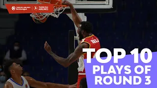 Top 10 Plays | Round 3 | Turkish Airlines EuroLeague