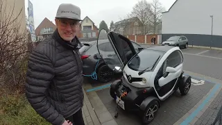 Mit dem Twizy auf die Autobahn 😂