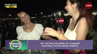 Bailanta y chamamé en Federal