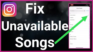 How To Fix This Instagram Song Is Currently Unavailable