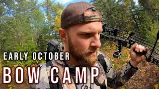 Bow Camp Early October Deer Hunting