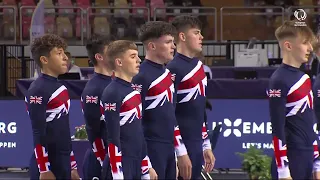 Great Britain - 2022 TeamGym Europeans, junior men's team final