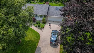 A look around the old neighbourhood with a flying camera