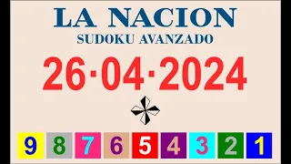 Sudoku La Nacion , Abril 26, 2024