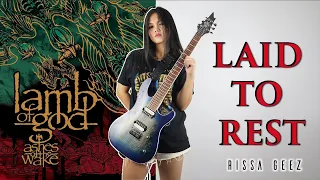 LAID TO REST ( LAMB OF GOD ) Guitar Cover by RISSA GEEZ