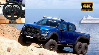 Hennessey Velociraptor 6x6   Forza Horizon 5   Logitech g29 4K gameplay