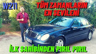 Mercedes E 200 Kompressor Avantgarde W211 / İlk Sahibinden Pırıl Pırıl / Nerede O Eski Mercedesler ?