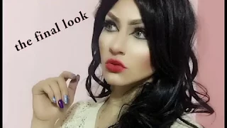 mahlagha jaberi makeup tutorial توتوريال مكياج ماهلاقا جابيري