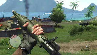 Far Cry 3 outpost liberation only using RPG