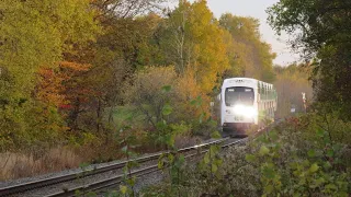 Clickety clack! GO trains at Gilford and Holland Landing