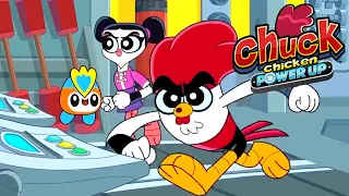 Chuck Chicken 🐔 Power Up & Special Edition 🐙TOP 10 Episodes⭐Most interesting 🔥 Superhero Collection