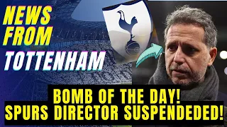 BOMB OF THE DAY 🔥 SPURS DIRECTOR OF FOOTBALL FABIO PARATICI SUSPENDED! CHAOS IN N17! TOTTENHAM NEWS
