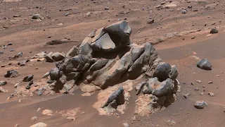 Perseverance Rover Zooms in on Ancient Mars River~large #mars