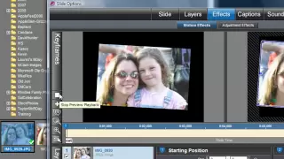 Zoom, Rotate and add a Background in ProShow Producer 4