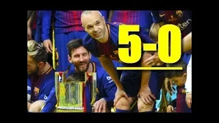 Sevilla vs Barcelona  All Goals & Highlights  21 April 2018   Copa del Rey