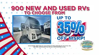 Memorial Day Madness: Up to 35% Off RVs at Gerzeny's RV World