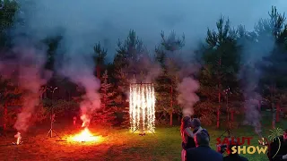 Тихий свадебный фейерверк в Forest Symphony