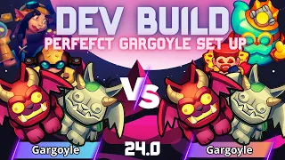 PERFECT GARGOYLE SETUP GOES INSANE | DEV BUILD | RUSH ROYALE