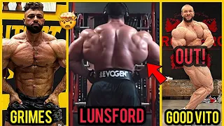 Derek Lunsford Looks Insane + Regan 1 Week Out + Good Vito OUT of Italy + MORE