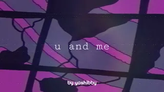 Yashibby - u and me (audio)